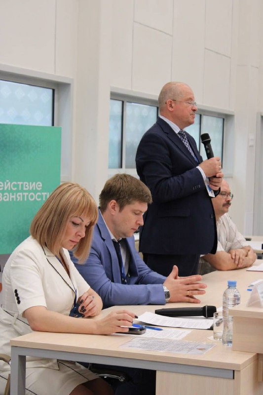 В Калужском технопарке обсудили взаимодействие бизнеса и проекта «Содействие занятости»