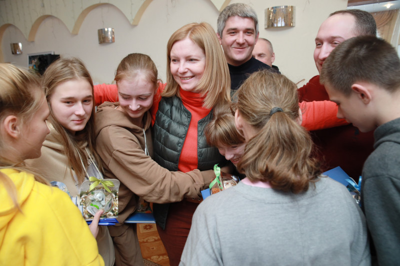 Cотрудники ИРПО встретились со школьниками на площадке Переславль-Залесского санаторного детского дома
