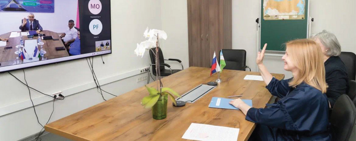 Подписан совместный План мероприятий с Институтом педагогических инноваций, переподготовки и повышения квалификации руководящих  и педагогических кадров профессионального образования Республики Узбекистан